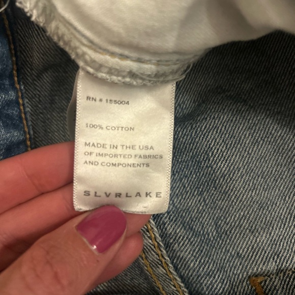 Slvrlake New High Rise Sierra Jean Tucson Wash 25 $299 - Picture 8 of 9